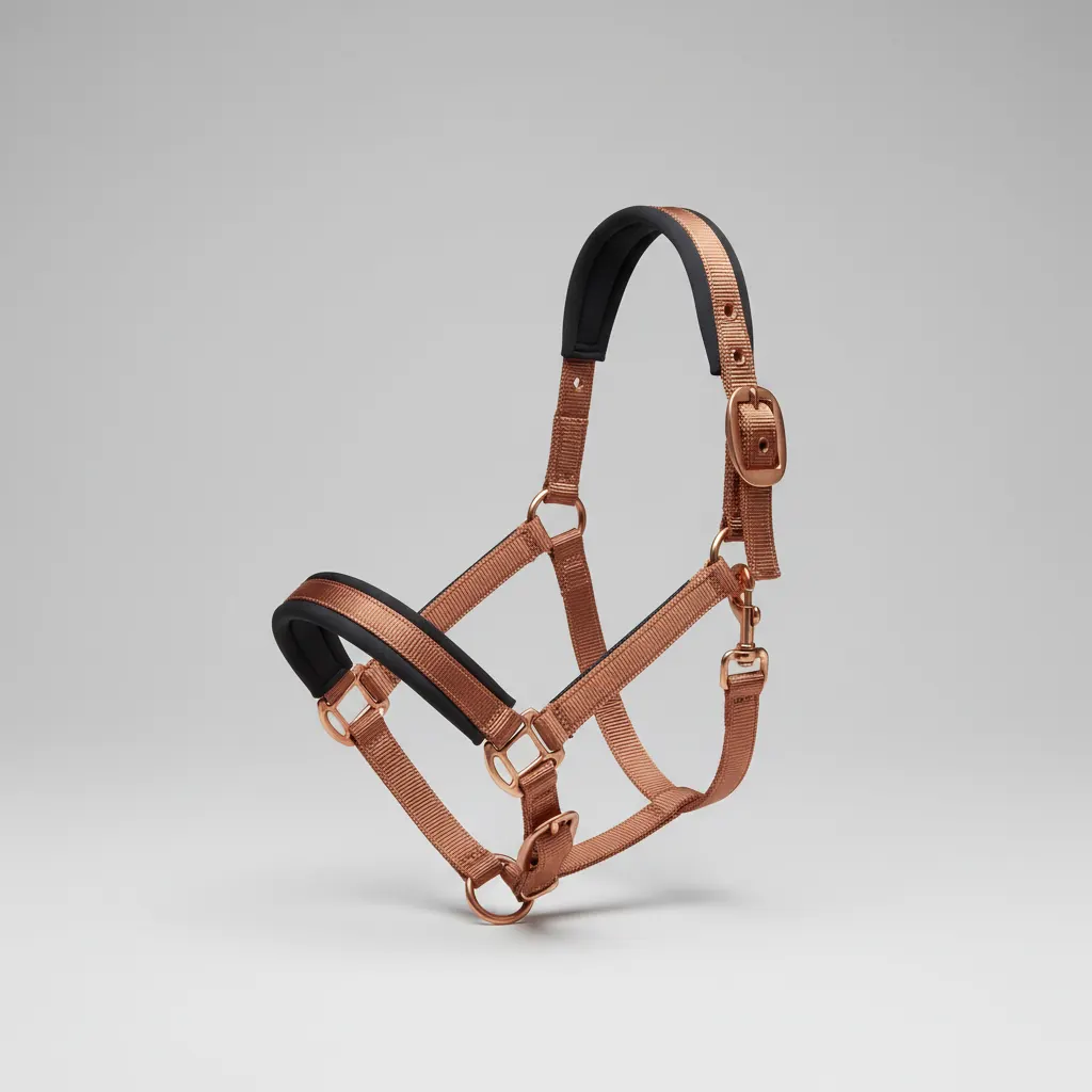 Neoprene-Lined Webbing Halter